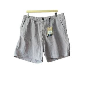 NWT Chubbies Men's The 505S 7'' Original Seersucker Short Stretch Striped SZ XXL